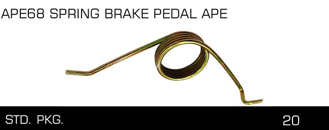 APE68 SPRING BRAKE PEDAL APE